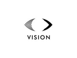 Abstract Eye Vision Logo, Creative Vision logo vector template