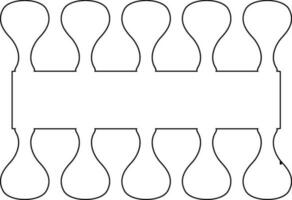 Manicure material manicurist tool design. vector