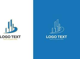 Vector building, Creative Real estate Logo, construction agency home icon and house logo