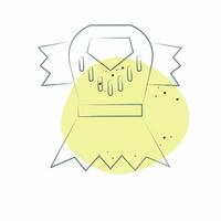 Icon Clothes. related to Prehistoric symbol. Color Spot Style. simple design editable. simple illustration vector