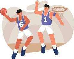 Basketball Club Illustration vector