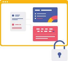 File Security Illustration vector