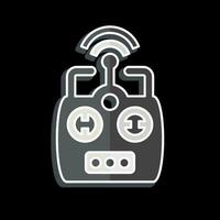 Icon Remote Control. related to Drone symbol. glossy style. simple design editable. simple illustration vector