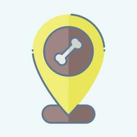 Icon Placeholder. related to Orthopedic symbol. doodle style. simple design editable. simple illustration vector