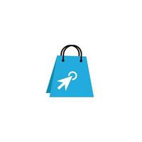 online shop logo technology symbol design vector retail web market buy