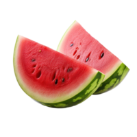 Ripe watermelon. Illustration AI Generative png