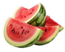 Ripe watermelon. Illustration AI Generative png