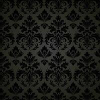 elegant damask style pattern background vector