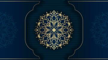 luxury background  with mandala ornament vector