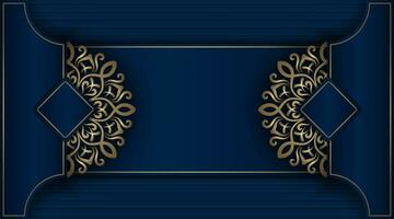 luxury background  with mandala ornament vector