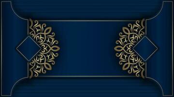 luxury background  with mandala ornament vector