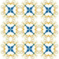 classic floral pattern abstract background vector