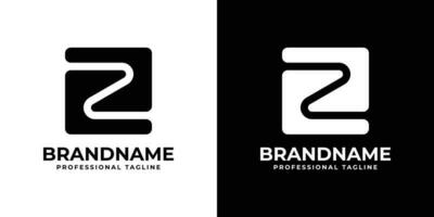 Modern Letter Z Logo, suitable for any business with Z initial. vector