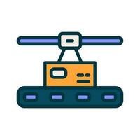 conveyor belt icon for your website, mobile, presentation, and logo design. vector