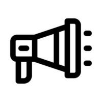 megaphone icon for your website, mobile, presentation, and logo design. vector
