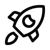 rocket icon for your website, mobile, presentation, and logo design. vector