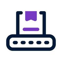 conveyor belt icon for your website, mobile, presentation, and logo design. vector