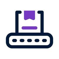 conveyor belt icon for your website, mobile, presentation, and logo design. vector