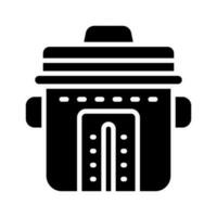 rice cooker icon for your website, mobile, presentation, and logo design. vector