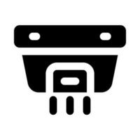 smoke detector icon for your website, mobile, presentation, and logo design. vector