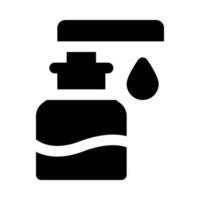 liquid soap icon for your website, mobile, presentation, and logo design. vector