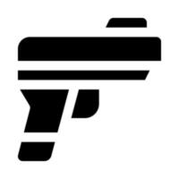 pistola icono para tu sitio web, móvil, presentación, y logo diseño. vector