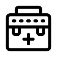first aid kit icon for your website, mobile, presentation, and logo design. vector