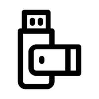 flash drive icon for your website, mobile, presentation, and logo design. vector