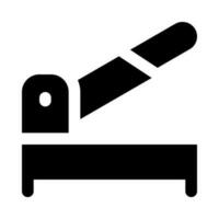 paper cutter icon for your website, mobile, presentation, and logo design. vector