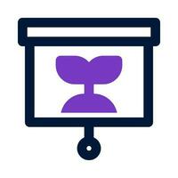 presentation icon for your website, mobile, presentation, and logo design. vector