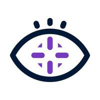focus icon for your website, mobile, presentation, and logo design. vector