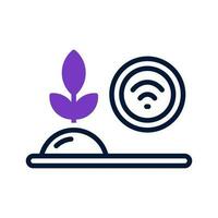 smart farm icon for your website, mobile, presentation, and logo design. vector