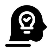 mindful icon for your website, mobile, presentation, and logo design. vector