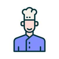 chef icon for your website, mobile, presentation, and logo design. vector