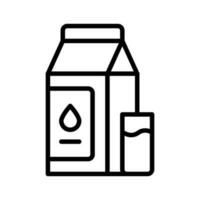 milk icon for your website, mobile, presentation, and logo design. vector