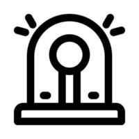 siren icon for your website, mobile, presentation, and logo design. vector