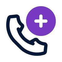 emergency call icon for your website, mobile, presentation, and logo design. vector