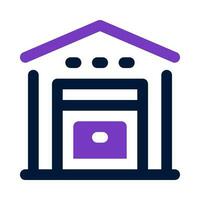 warehouse icon for your website, mobile, presentation, and logo design. vector