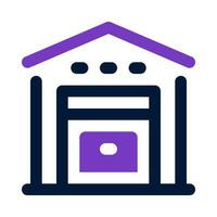 warehouse icon for your website, mobile, presentation, and logo design. vector