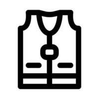 life jacket icon for your website, mobile, presentation, and logo design. vector