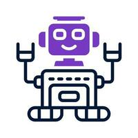 robot icon for your website, mobile, presentation, and logo design. vector