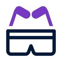 glasses icon for your website, mobile, presentation, and logo design. vector