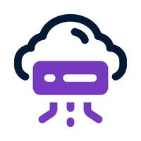 cloud computing icon for your website, mobile, presentation, and logo design. vector