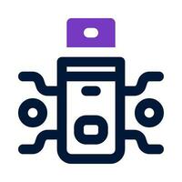 flash drive icon for your website, mobile, presentation, and logo design. vector