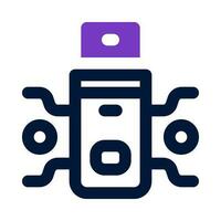 flash drive icon for your website, mobile, presentation, and logo design. vector