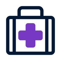 first aid kit icon for your website, mobile, presentation, and logo design. vector