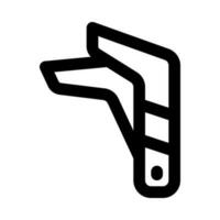tweezers icon for your website, mobile, presentation, and logo design. vector