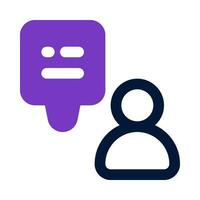 chat icon for your website, mobile, presentation, and logo design. vector