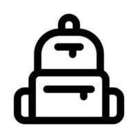 bag icon for your website, mobile, presentation, and logo design. vector