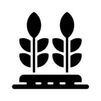 wheat icon for your website, mobile, presentation, and logo design. vector